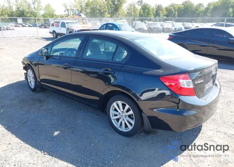 2012 Honda Civic Ex-L z USA, uszkodzony, nr VIN 19XFB2F94CE066083